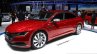 VW Arteon front three quarter at the 2017 Geneva Motor Show Live