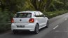 Volkswagen Polo R-Line rear three quarter motion