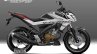 Yamaha V-Ixion rendering graphics black