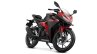 2017 Honda CBR150R victory black red front three quarter