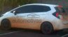 2017 Honda Jazz (2017 Honda Fit) facelift rear three quarters spy shot