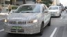 Fiat Argo (Fiat X6H) front three quarters left side spy shot Brazil