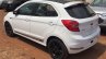 Ford Figo S rear three quarter spied at a dealership