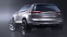 Jeep Yuntu concept rear three quarters teaser image