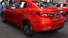 Mazda2 sedan rear three quarters left side at 2017 Bangkok International Motor Show