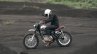 Royal Enfield Bullet 350 Moltar Scrambler by Thrive Motorcycle side motion