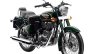 Royal Enfield Bullet 500 Forest Grey front three quarter studio