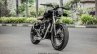 Royal Enfield Classic 350 Brat Bobber by Grid 7 Customs front three quarter