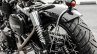 Royal Enfield Classic 350 Brat Bobber by Grid 7 Customs rear suspension