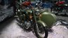 Royal Enfield Classic 500 Forest Green sidecar at BIMS 2017 front three quarter right