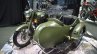 Royal Enfield Classic 500 sidecar Forest Green at BIMS 2017 front three quarter right