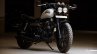 Royal Enfield Thunderbird 500 Ivory Black by Eimor Customs front three quarter right