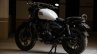 Royal Enfield Thunderbird 500 Ivory Black by Eimor Customs rear three quarter left