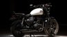 Royal Enfield Thunderbird 500 Ivory Black by Eimor Customs rear three quarter right