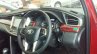 Toyota Innova Crysta Touring Sport dashboard on dealer display