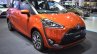 Toyota Sienta front three quarters right side at 2017 Bangkok International Motor Show