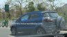 2017 Ford EcoSport (facelift) rear three quarter blue spied in India for the first time