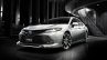 2018 Toyota Camry Hybrid TRD front three quarters