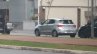 Fiat Argo rear three quarters left side undisguised spy shot