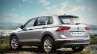 Indian-spec 2017 VW Tiguan rear three quarters