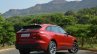 Jaguar F-Pace R-Sport SUV rear three quarter low Review