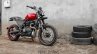 Royal Enfield Himalayan Scrambler by Grid7 Customs front three quarter