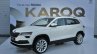 Skoda Karoq front three quarters left side