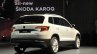 Skoda Karoq rear three quarters