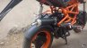 TVS Scooty customised KTM Duke 125 exhaust can