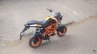 TVS Scooty customised KTM Duke 125 rear three quarter