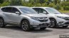 2017 Honda CR-V vs. 2015 Honda CR-V front three quarters right side