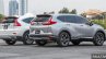 2017 Honda CR-V vs. 2015 Honda CR-V rear three quarters right side