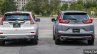 2017 Honda CR-V vs. 2015 Honda CR-V rear