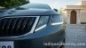 2017 Skoda Octavia headlamp revealed for India images