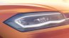 2017 VW Polo headlamp teaser