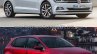 2017 VW Polo vs. 2014 VW Polo front three quarters right side