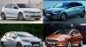 2017 VW Polo vs. 2017 Ford Fiesta vs. 2017 Nissan Micra vs. Hyundai i20 front three quarters