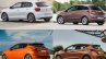 2017 VW Polo vs. 2017 Ford Fiesta vs. 2017 Nissan Micra vs. Hyundai i20 rear three quarters