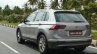 2017 VW Tiguan rear quarter road First Drive Review