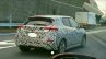 2018 Nissan Leaf rear three quarters spy shot