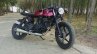 Bajaj Pulsar 220 cafe racer by Brotherhood Customs front three quarter