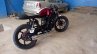 Bajaj Pulsar 220 cafe racer by Brotherhood Customs rear three quarter