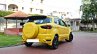 Custom Ford EcoSport Triple Yellow Matte Paint Job rear quarter