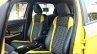 Custom Ford EcoSport with Triple Yellow Matte Paint Job seats