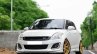 Custom Maruti Swift front quarter gold alloy rims