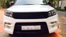 Custom Maruti Vitara Brezza with dual tone white and black exterior front