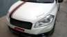 Dual tone Maruti S-Cross with stripes by AK Customs grille