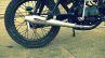 Hero Honda 100 cc custom bike by Ayas Custom Motorcycle exhaust