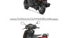 Honda Cliq vs Honda Activa - Spec sheet comparison rear three quarter left