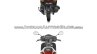 Honda Cliq vs Honda Activa - Spec sheet comparison rear